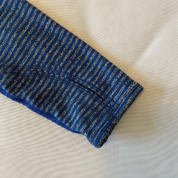 Lululemon Run Ice Queen‎ Long Sleeve Blue Gray Size 8 - Picture 8 of 8